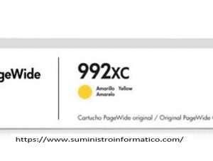 TINTA HP 992XC YELLOW M0K26XC WideP77440dN