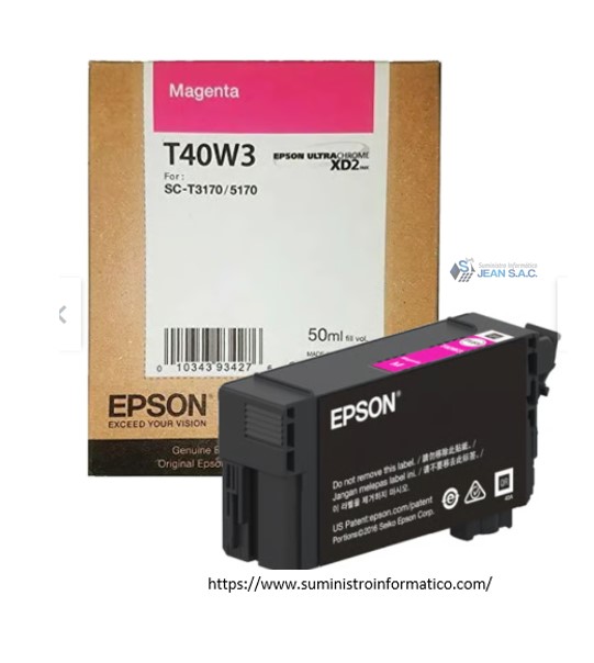 TINTA EPSON T40W320 MAGENTA