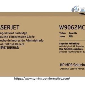 TONER HP W9062MC YELLOW Laserjet E55040, Mfp E57540
