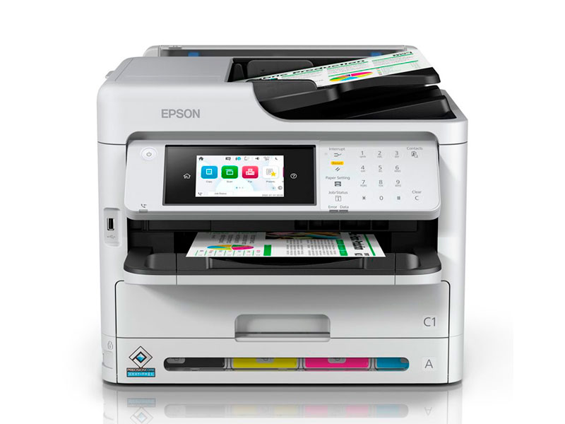 Multifuncional a color Epson WorkForce Pro WF-C5891, Imprime/Escanea/Copia/Fax/LAN/WiFi.