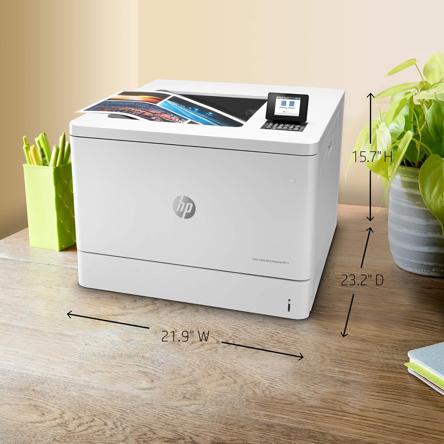 IMPRESORA HP LASER DE ESCRITORIO HP LASER JET Enterprise M751DN - COLOR - Imagen 2