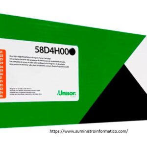 TONER LEXMARK 58D4H00 MS823, MX722