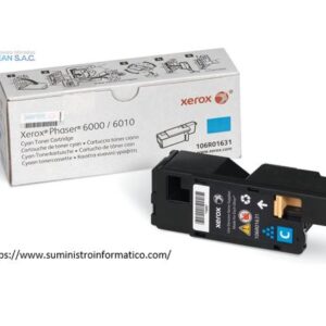 TONER XEROX 106R01631 CYAN PARA 6000/6010