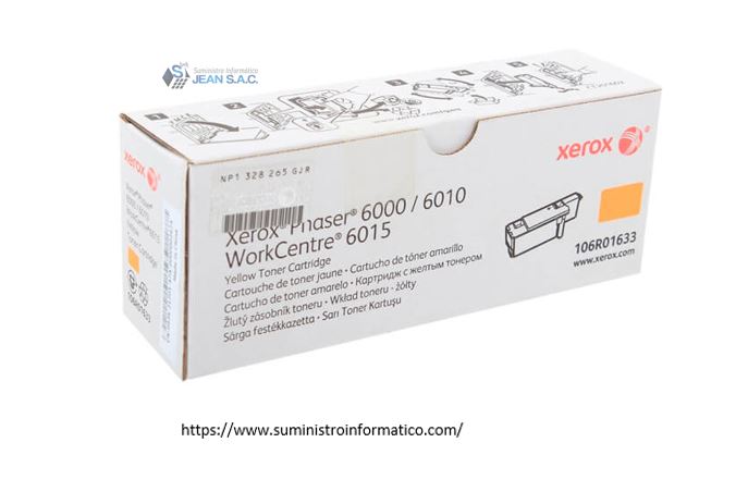 TONER XEROX 106R01633 YELLOW PARA 6000/6010