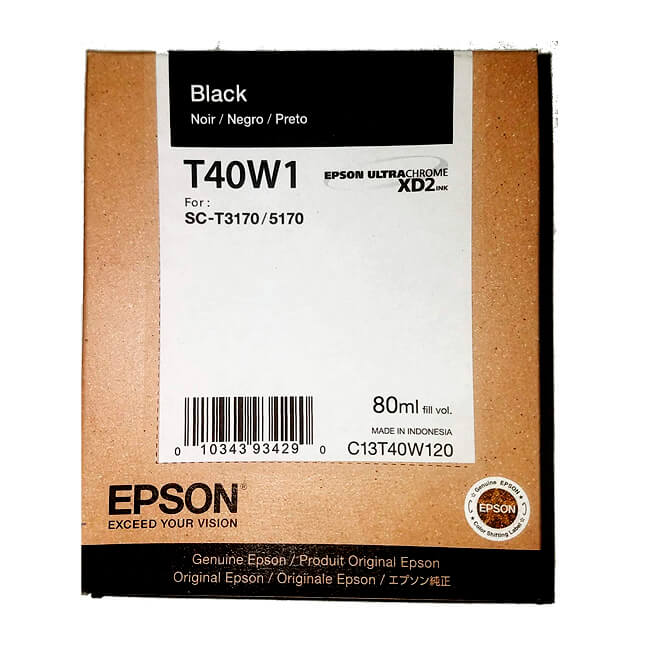 TINTA EPSON T40W120 BLACK ALTA CAPACIDAD