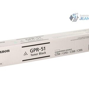 Tóner Canon GPR-51 – Negro