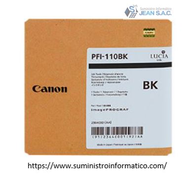 Tinta Canon PFI-110BK Black