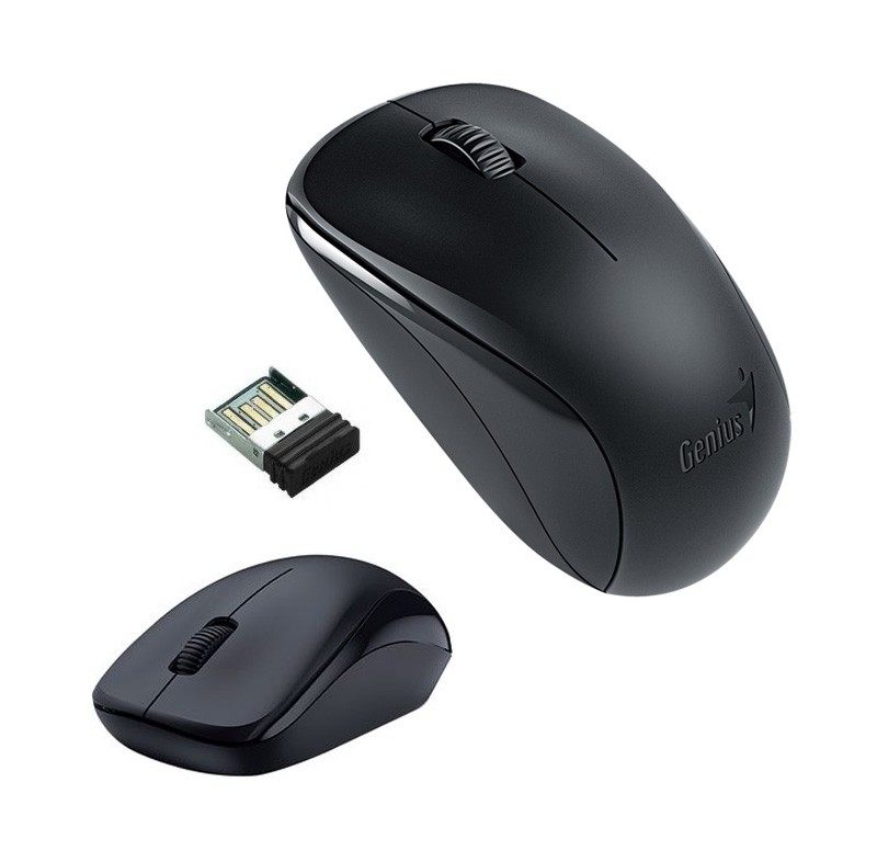 MOUSE GENIUS NX-7000 WIRELESS BLUEEYE BLACK